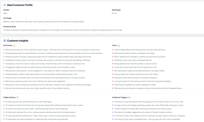 Define Your Customer Profile